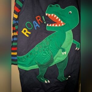 Jojo Maman Dinosaur Themed Kids Matching Set 18m